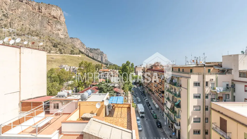 Balcony - Attico with Sea View in Palermo