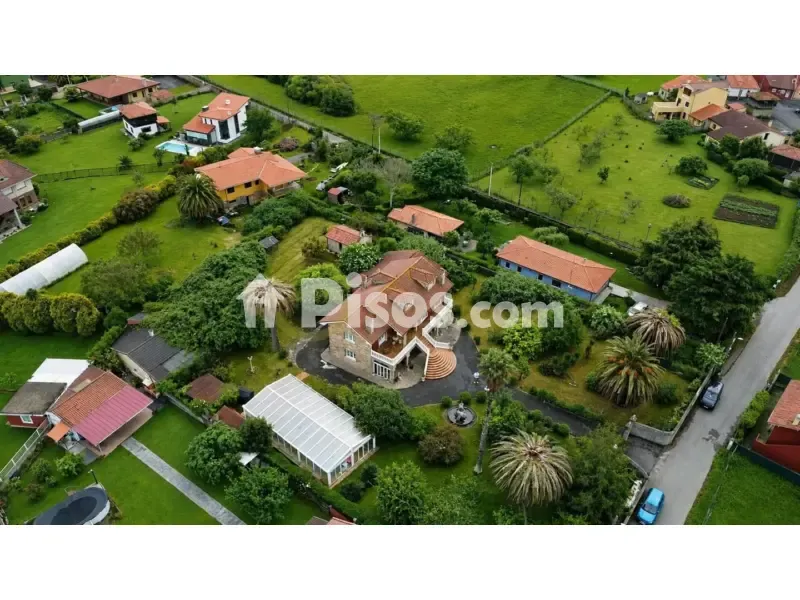 Aerial - Chalet with Private Pool in Calle Lugar Granda