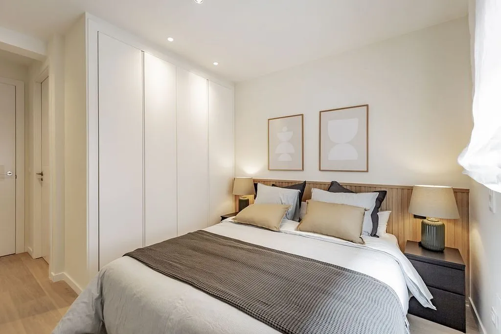 Bedrooms - 3-Bedroom Flat with Terrace in Prosperidad