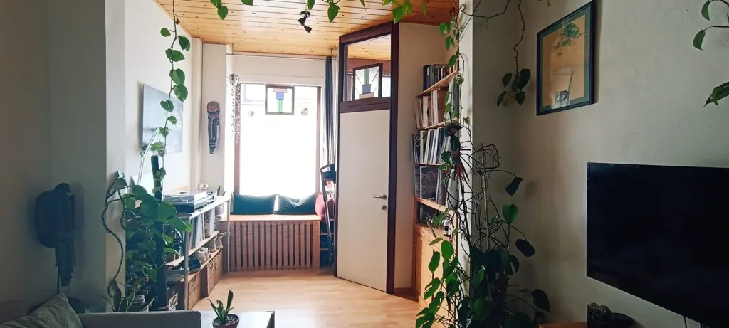 Séjour - Maison Charmante avec Terrasse à Gand