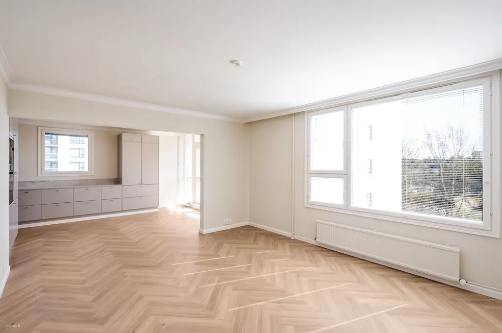 Wohnzimmer - Fully Renovated Apartment with River Views in Oulu