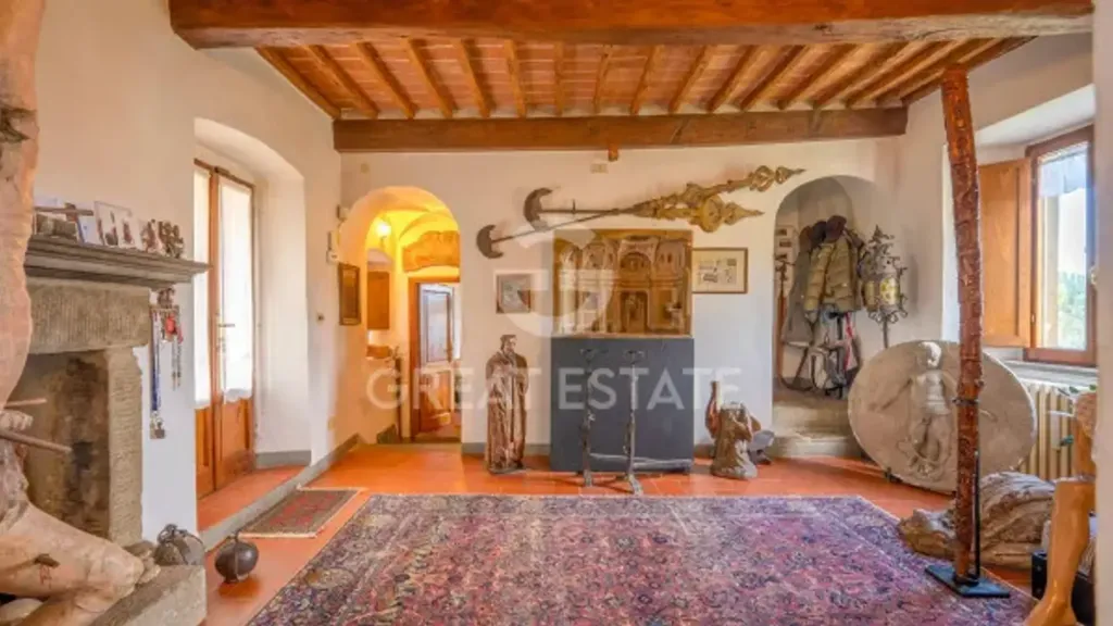 Elutuba - Historic Casale with Panoramic View in Cortona