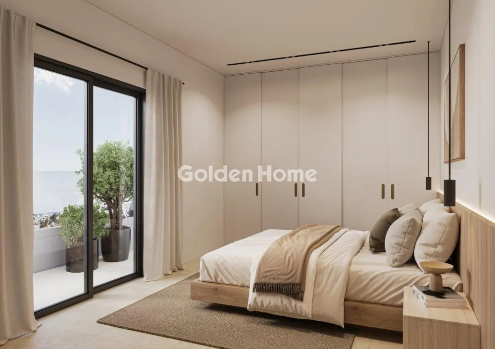 Camere da letto - Modern Penthouse with Balcony in Ilion Centre