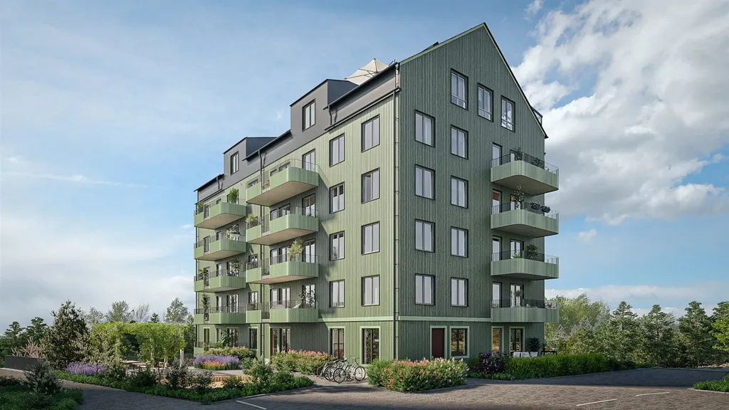 Apartment with Balcony View near Norrtälje