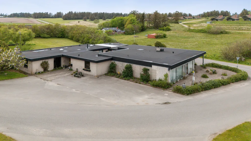 Vue aérienne - Villa with Large Grounds in Vigsø