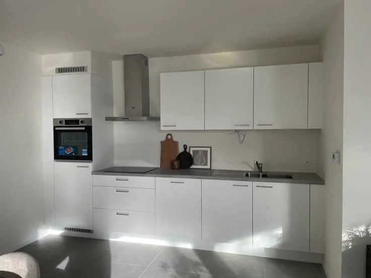Köök - Luxury New Build Flat with Terrace in Staden