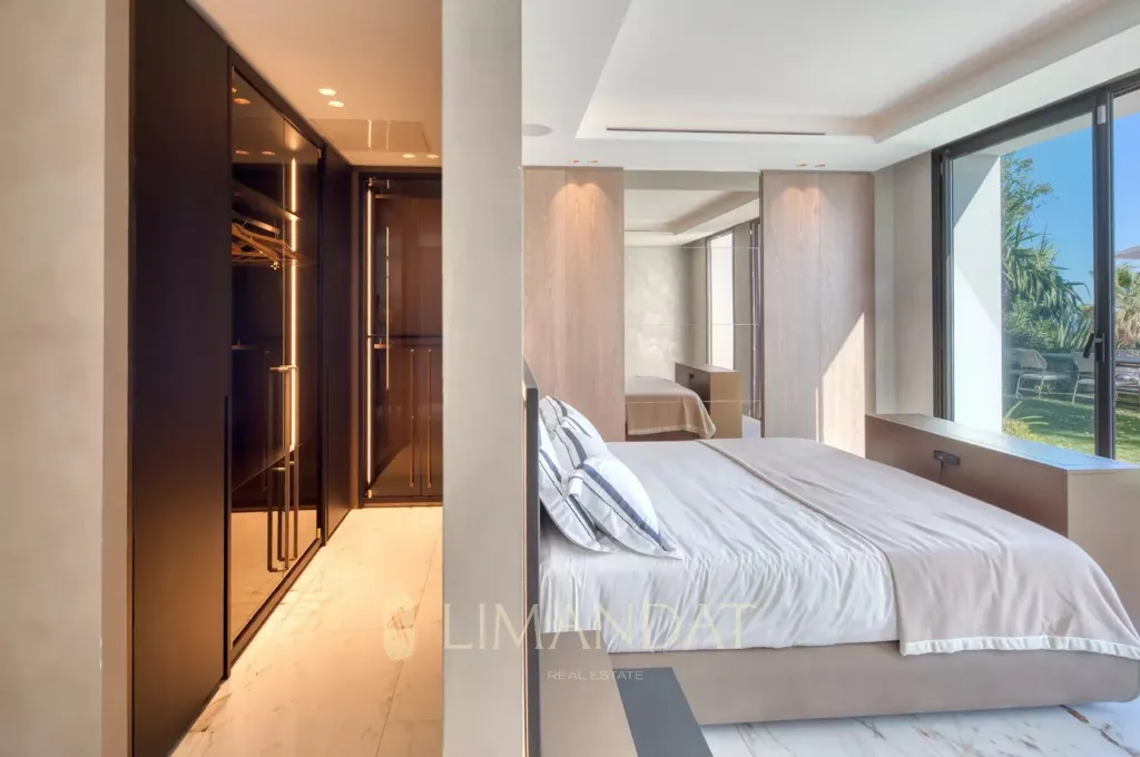 Chambres - Villa de luxe avec vue mer à Cannes