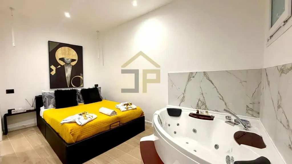 Camere da letto - Rustic Studio with Jacuzzi in Palermo Centre