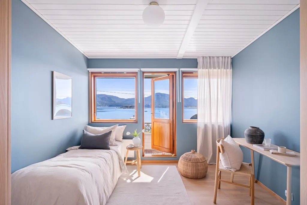 Chambres - Architect-Designed Villa with Seafront in Boganesstraen