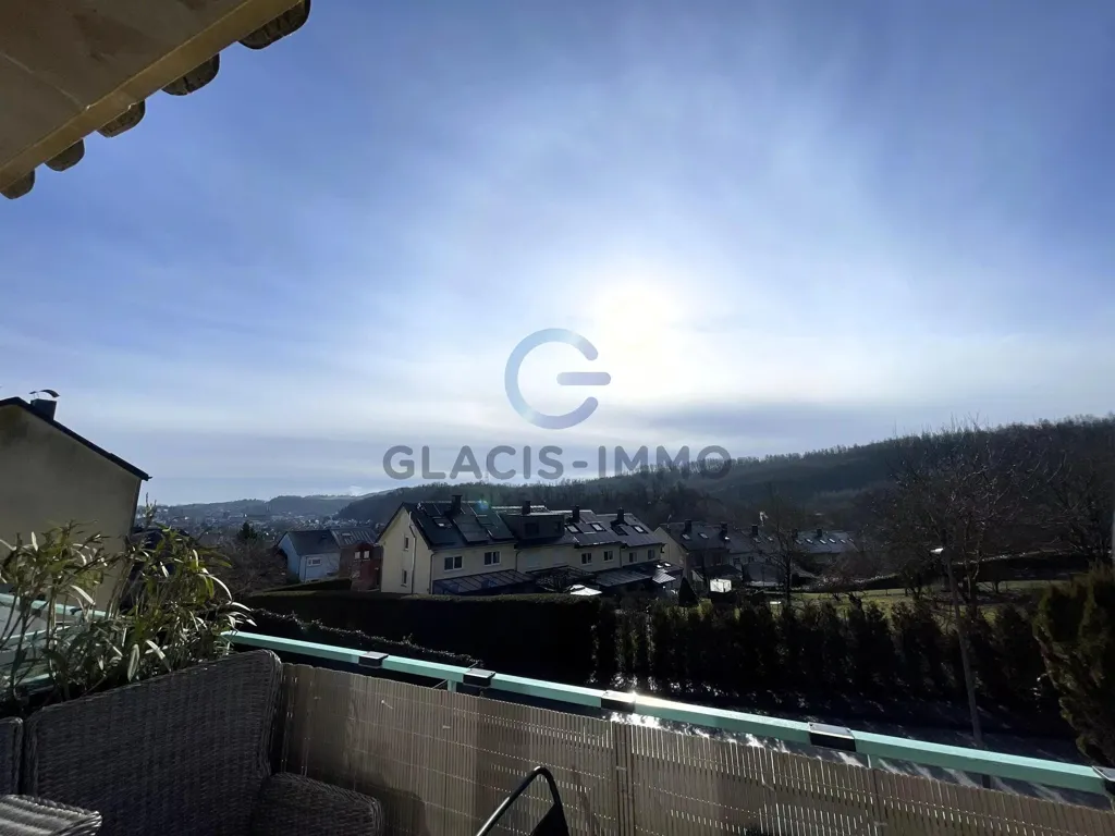 Balcony - Luxury Duplex with South Balcony in Dudelange
