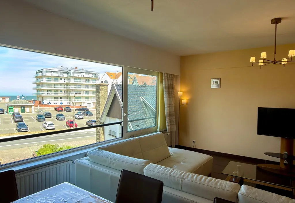 Séjour - Appartement avec Vue Mer à De Haan