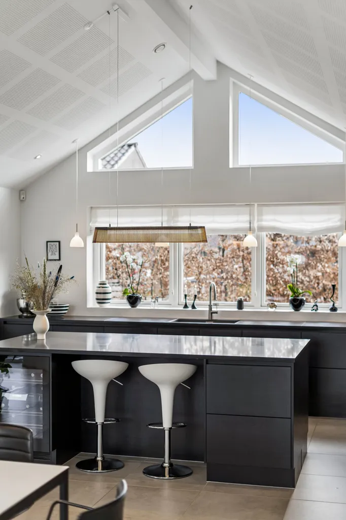 Kitchen - Architectural Villa in Hastrup