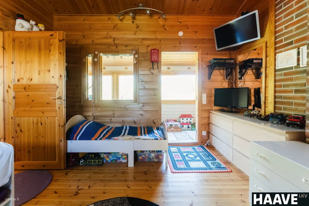 Bedrooms - Country House with Lake in Rauma