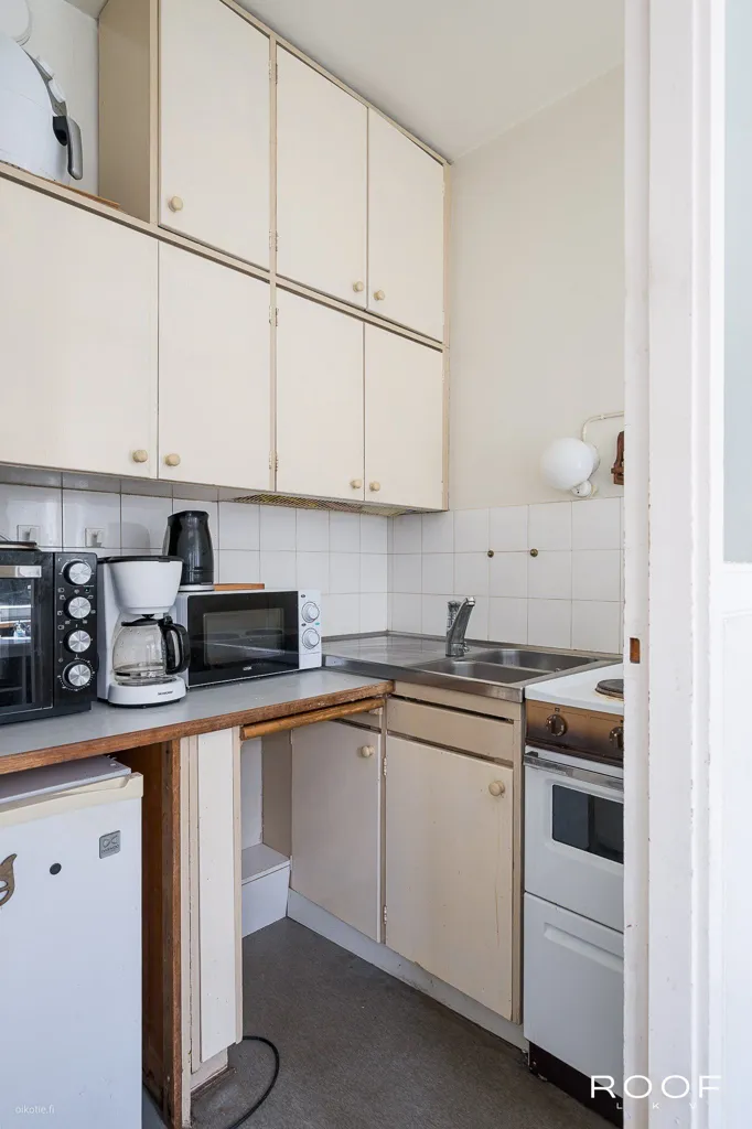 Cuisine - Compact Flat with Garden View in Kannelmäki