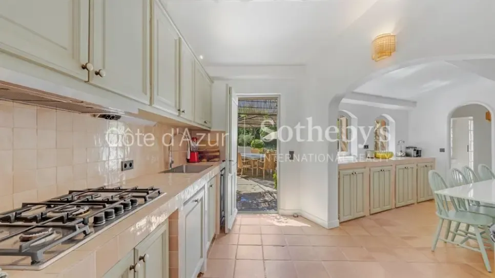Cuisine - Villa Provençale avec Piscine à Ramatuelle