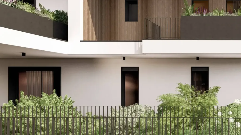New Trilocale with Private Garden in Borgosatollo