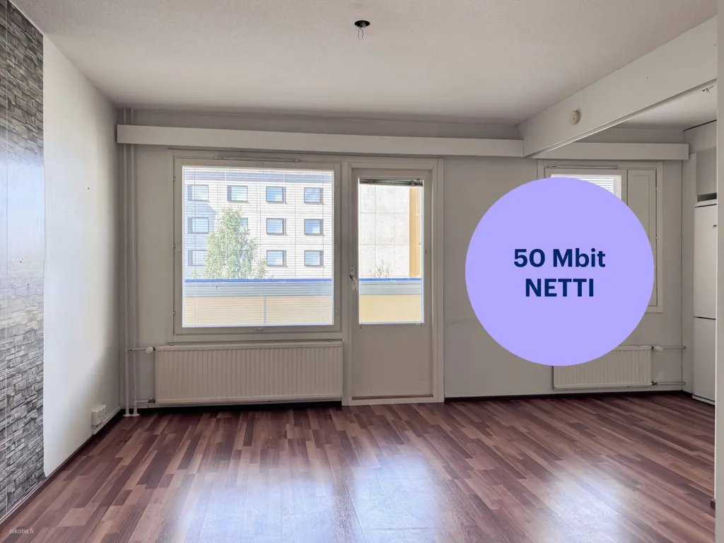 Séjour - Bright Studio with Balcony in Oulu's Tuira