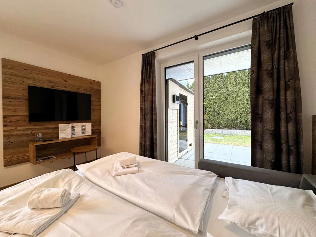 Chambres - Garden Apartment with Terrace in Schladming