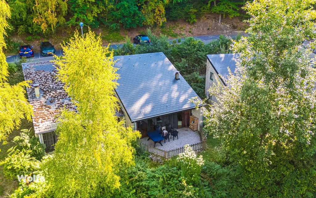 Vue aérienne - Maison avec Terrasse à Stavelot