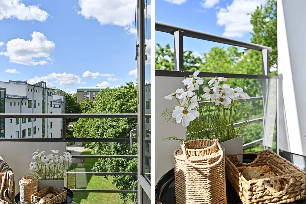 Rõdu - Two-Bedroom Flat with Garden View in Farsta