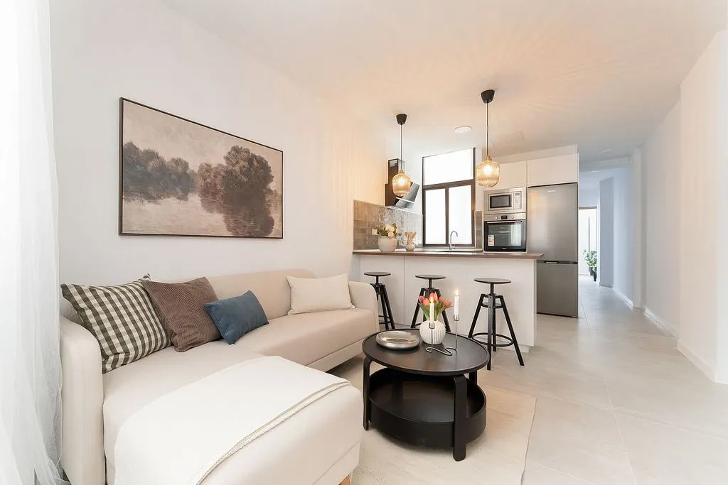 Séjour - Modern Flat with West View in Isleta