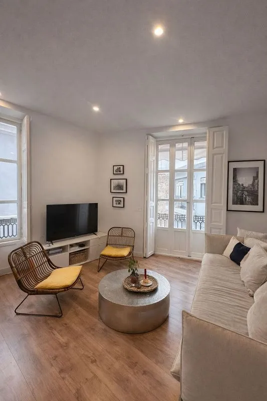 Séjour - Modern Flat with Terrace in Russafa, Valencia