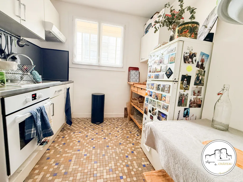 Köök - 4-Piece Flat with Balcony in Angers