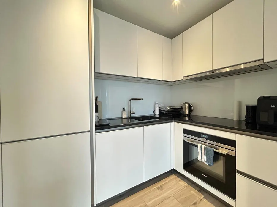 Cuisine - Appartement Récemment Construit avec Balcon à Strassen