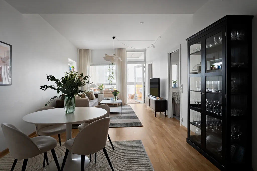 Salle à manger - Modern Flat with Panoramic View in Ulricehamn