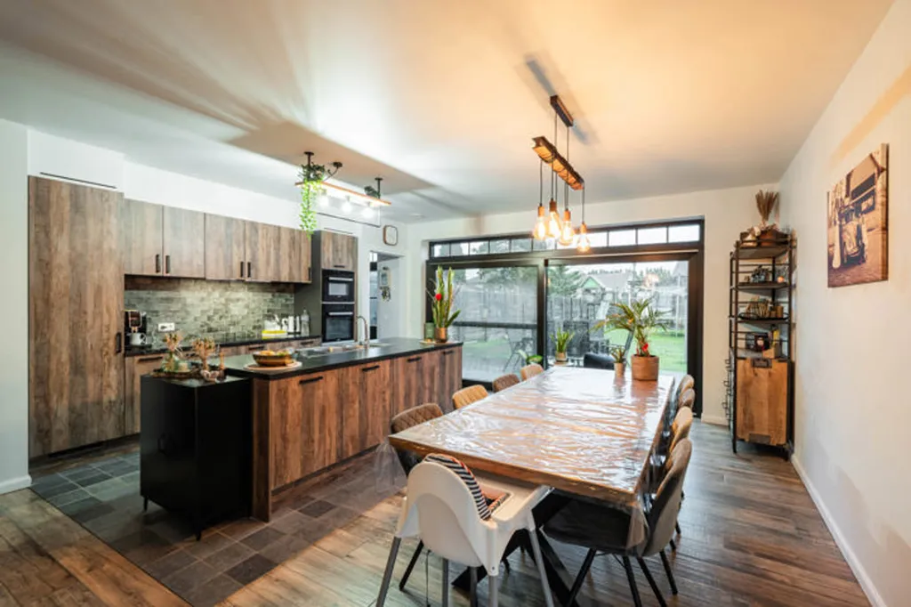 Cuisine - Maison Moderne avec Terrasse à Beerse