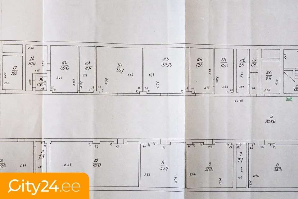 Plaan - Three-Storey Industrial Building with Large Plot in Riga