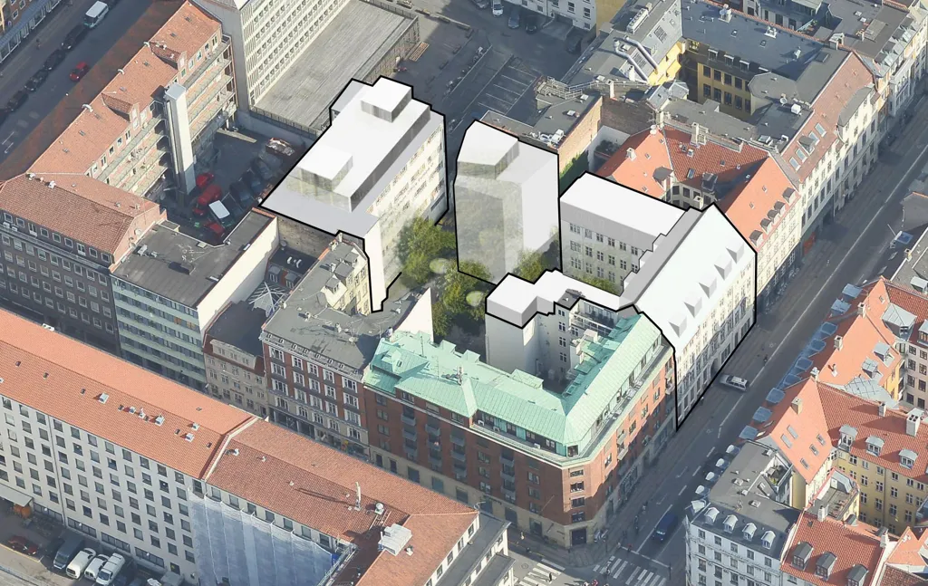 Vista aerea - Apartment with Balcony in Copenhagen