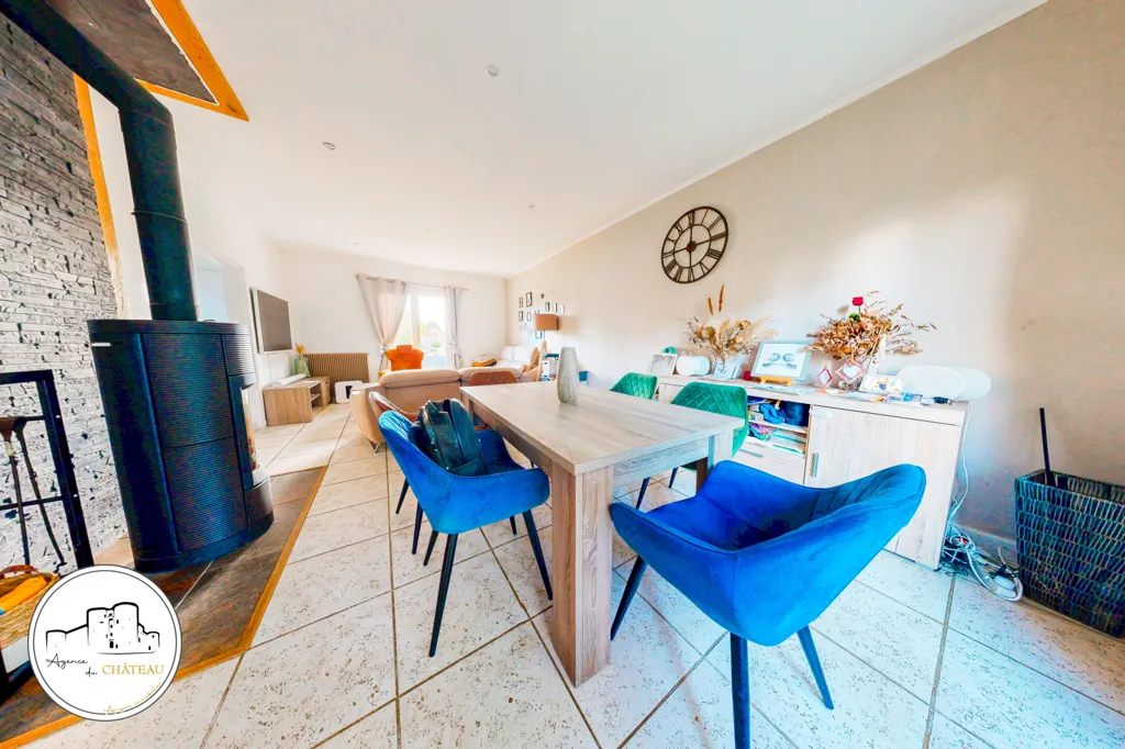 Salle à manger - Maison Rénovée avec Piscine à Avrillé Centre-Ville
