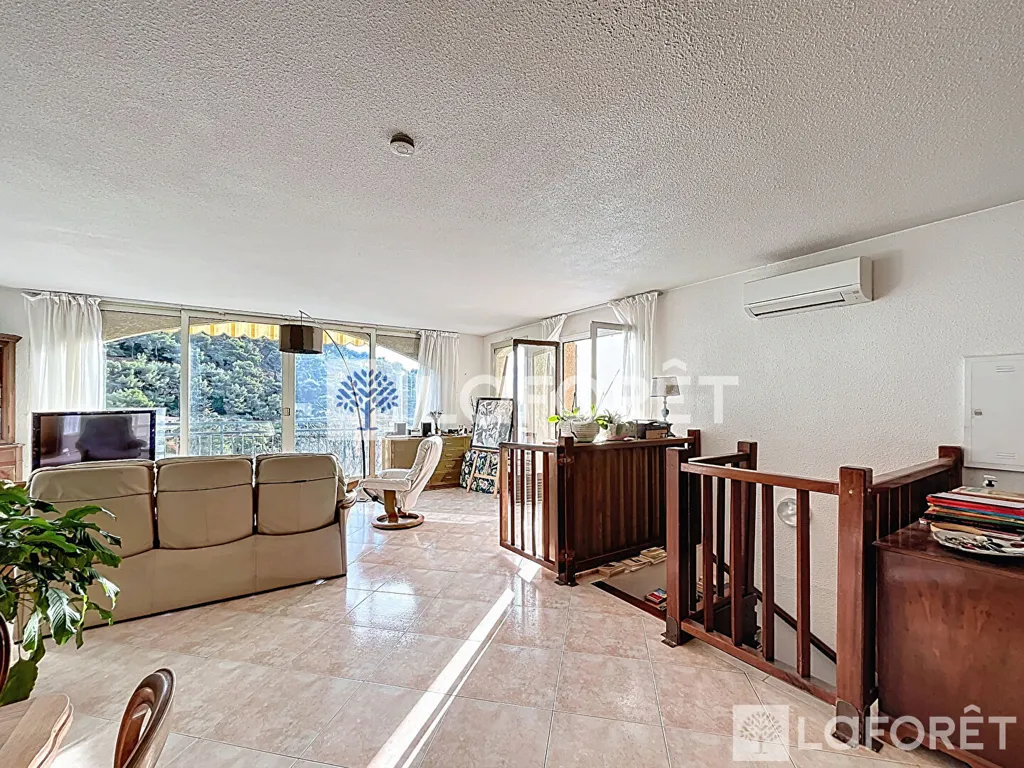 Living Room - Bright Apartment with Large Terrace in Roquebrune-Cap-Martin