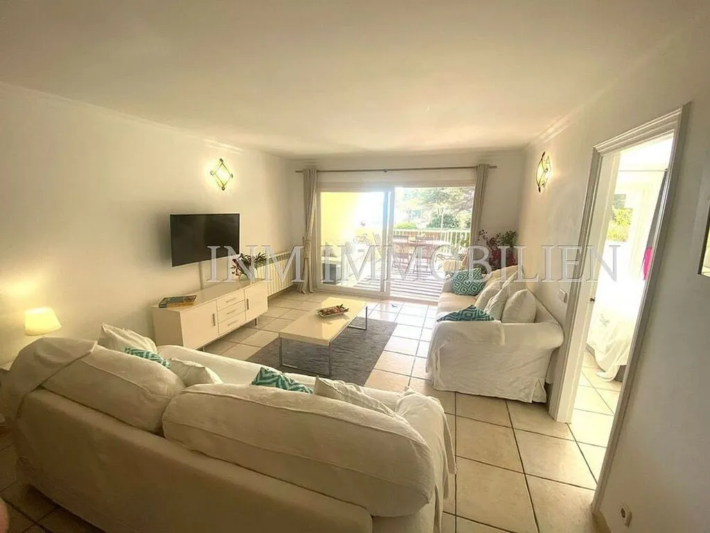 Séjour - Apartment with Pool and Sea View in Cala Vinyes