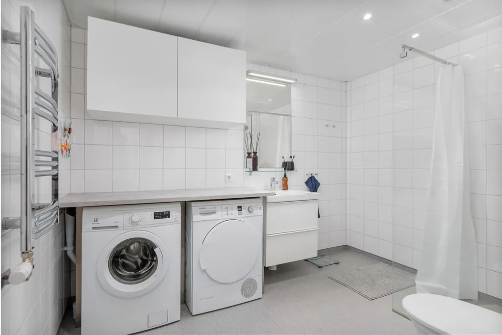 Buanderie - Apartment with Large Balcony in Glasberga