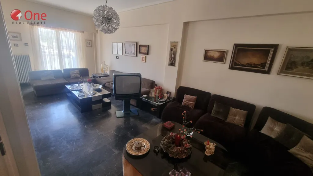 Séjour - Bright Corner Apartment with View in Athens