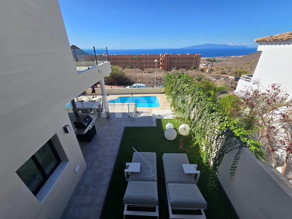 Piscine - Detached Villa with Pool and Ocean Views, Costa Adeje