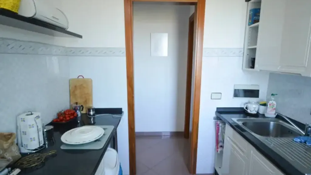 Cuisine - Panoramic Apartment with Balcony in Corigliano-Rossano