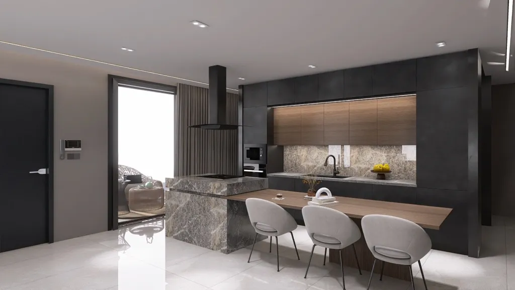 Cuisine - Modern Villa with Private Pool in Heraklion