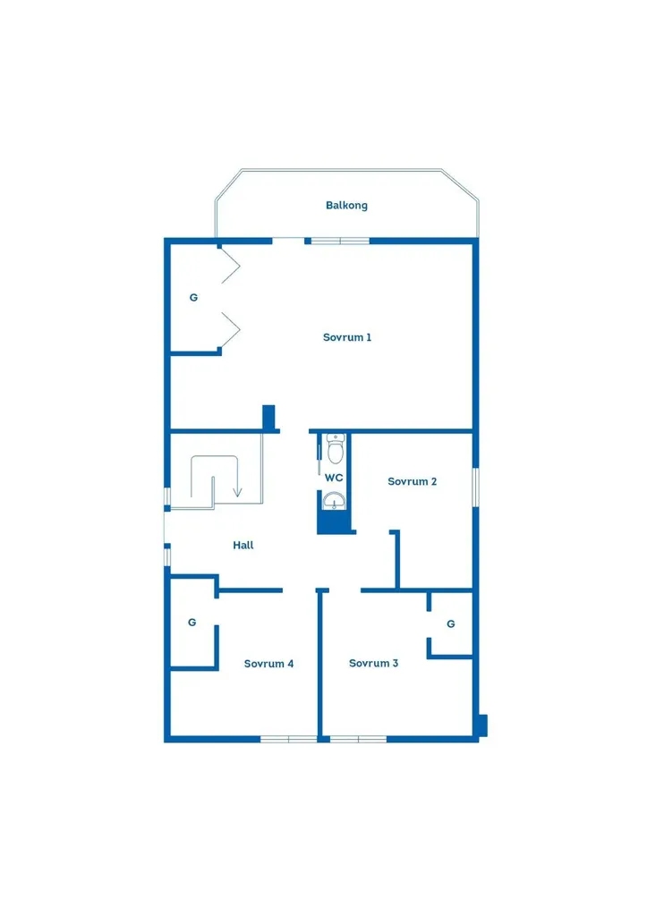 Maison 6 pièces à Oskarshamns kommun