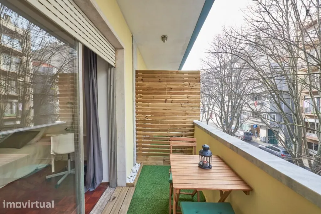 Balcony - Student Room in Marquês de Pombal, Lisbon