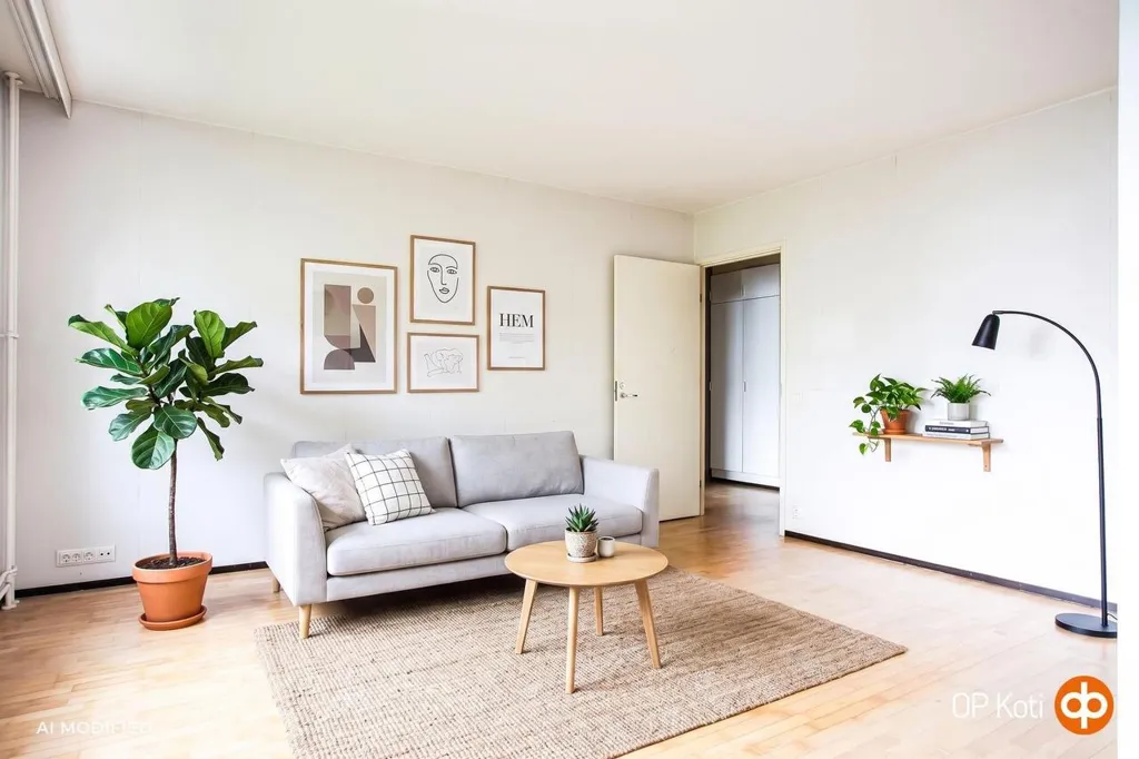 Séjour - Apartment with Balcony in Quiet District