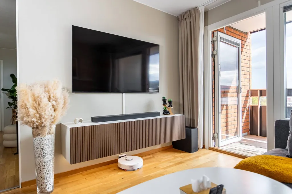 Soggiorno - Apartment with Harbour View in Sundsvall