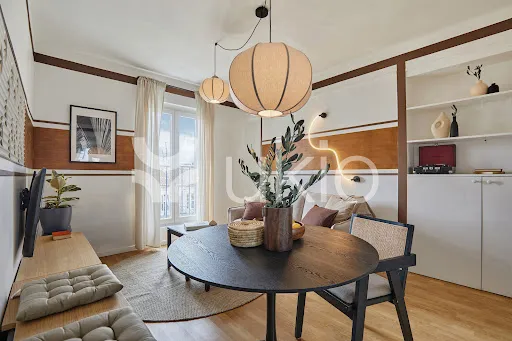 Söögituba - Luxury Apartment with Garden Access in Paris 5th