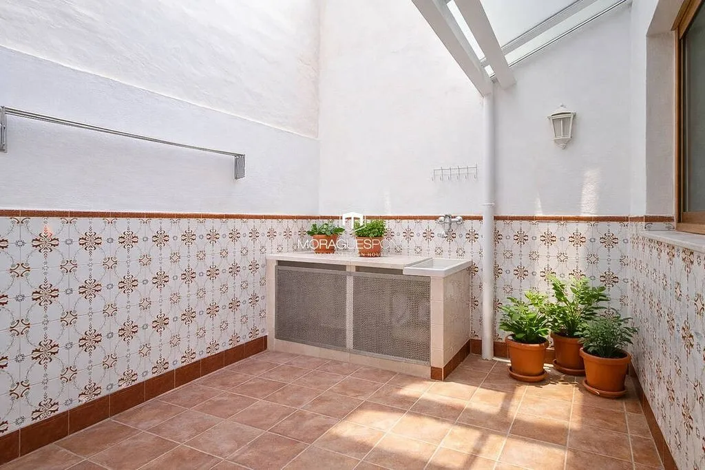 Jardin - Townhouse with Garage in Teulada Historic Centre