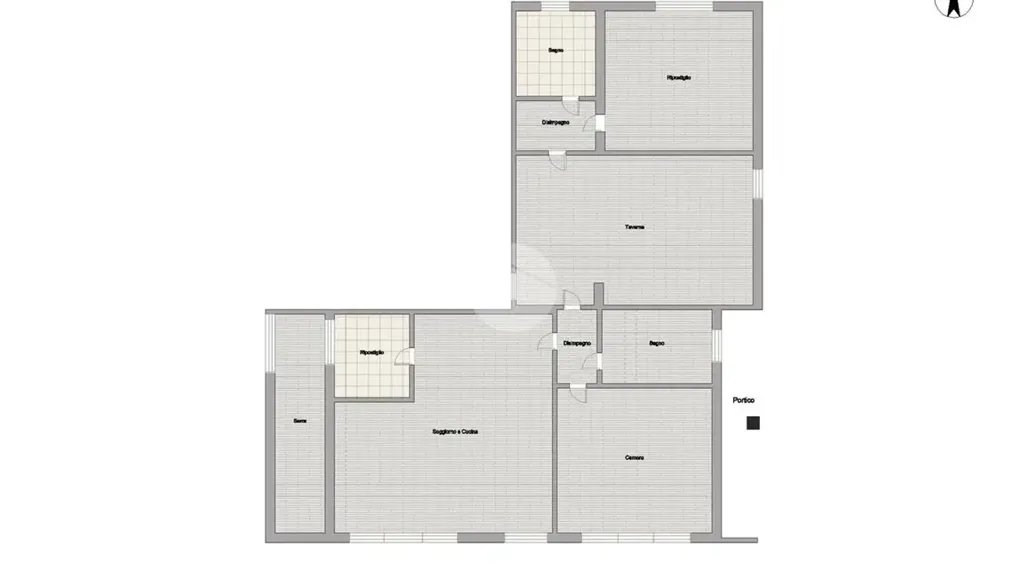 Plan - Villa to Renovate with Garden in Vigonza