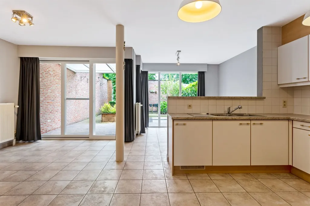 Köök - Apartment with Garden in Kalmthout