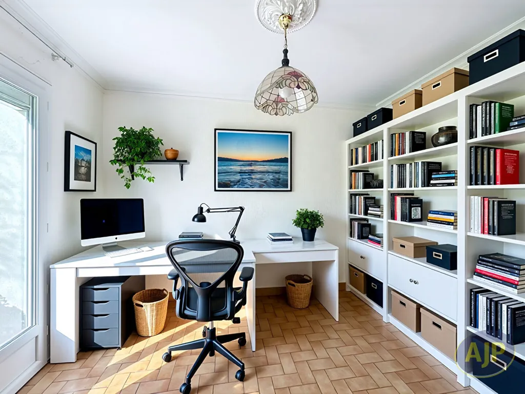 Bureau - Maison dans Impasse Calme avec Jardin à Nantes