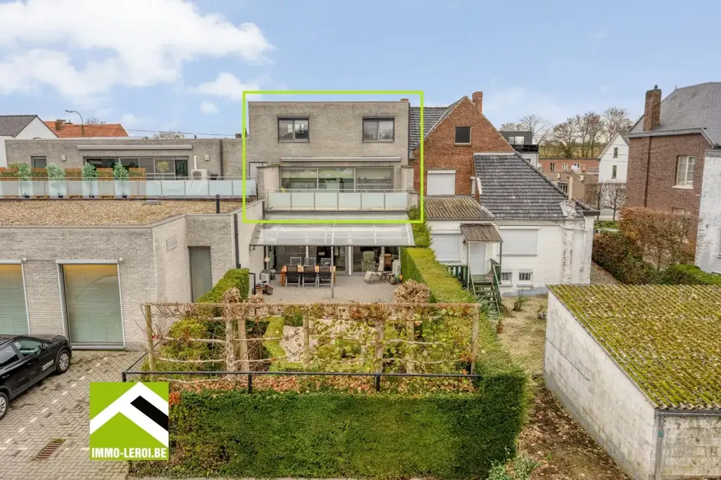 Aerial - Duplex Apartment with Terraces in Riemst